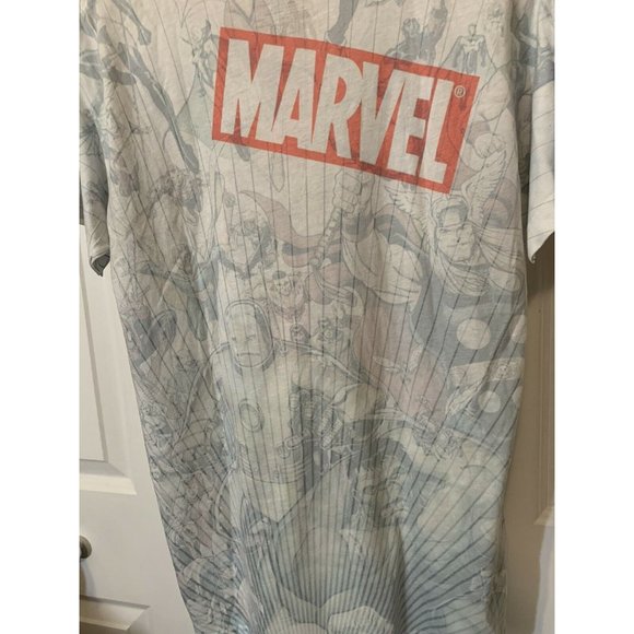 Vtg Universal Studios‎ Men’s Sz M Marvel Universe Hulk Thor Spider Man T-Shirt - Picture 8 of 12